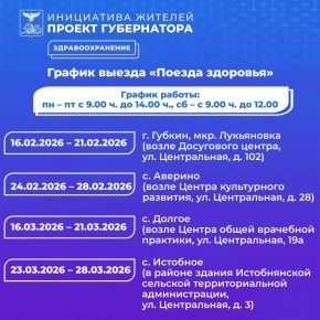 Накануне Губернатор Белгородской области Вячеслав Гладков объявил, что в новом году по области вновь начнут курсировать «Поезда здоровья»