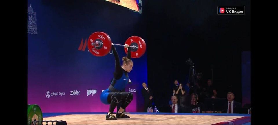 Мария Груздова одержала победу на Кубке России 2026 по тяжёлой атлетике — 1 место!