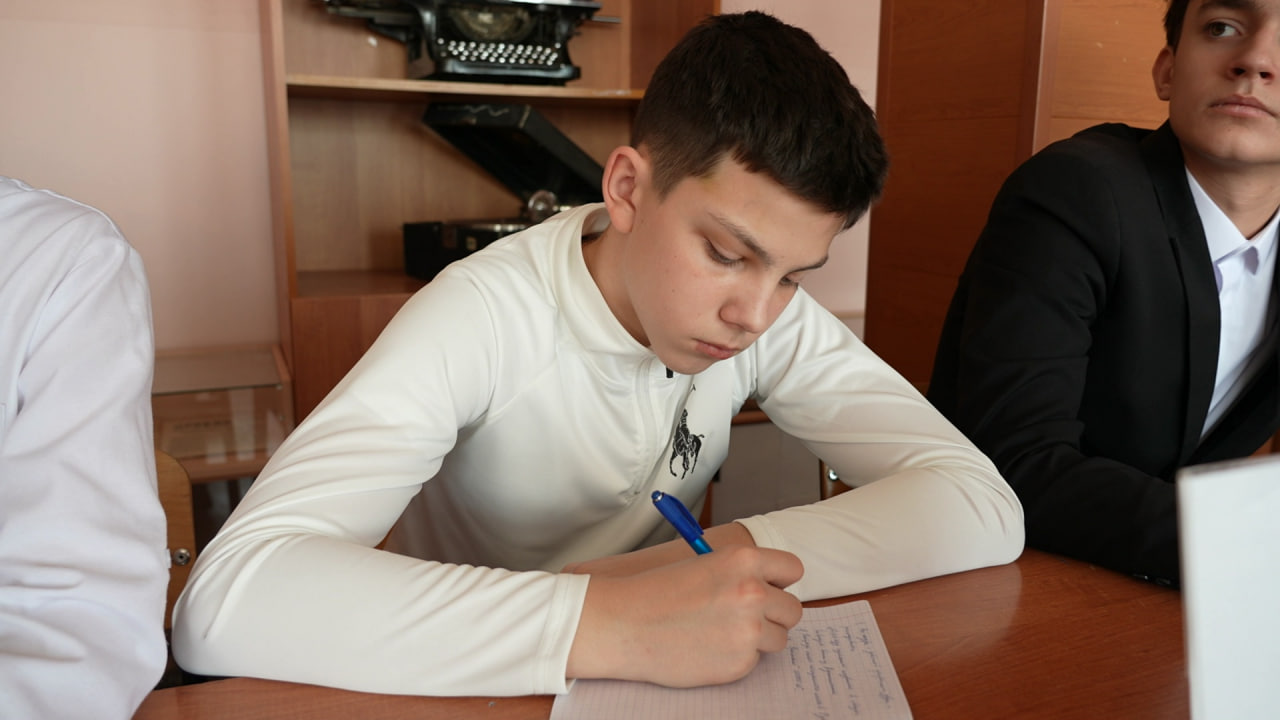 В губкинской школе №16 первого сентября открыли медиацентр