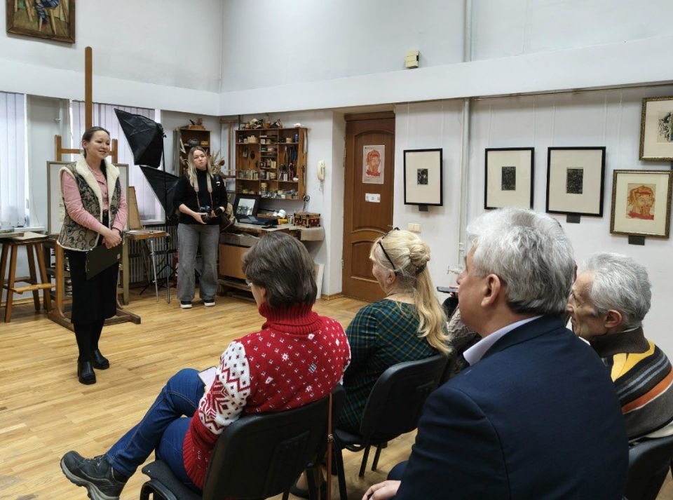 В музее-мастерской заслуженного художника РСФСР Станислава Косенкова состоялось открытие выставки «Линии жизни и творчества. Лесков — Косенков»