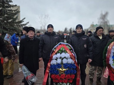 В Белгороде полицейские, ветераны органов внутренних дел и общественники приняли участие в мероприятии, посвященном памяти воинов-интернационалистов