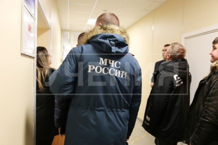 В одном из образовательных учреждений Старооскольского округа провели учения по развёртыванию пункта временного обогрева