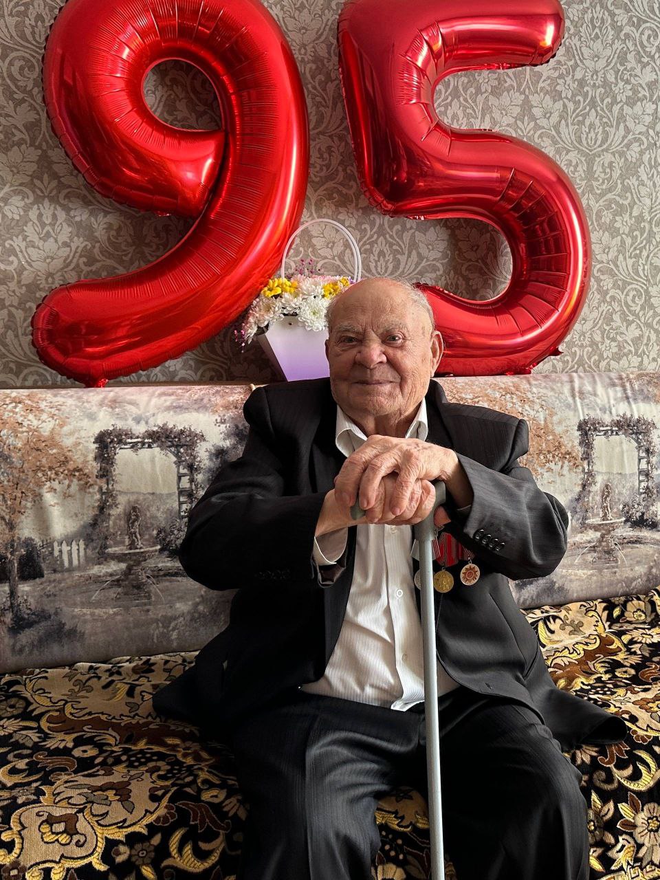 Татьяна Киричкова: 95 лет исполнилось сегодня Щербакову Павлу Евдокимовичу — жителю села Свистовка, труженику тыла, Ветерану труда