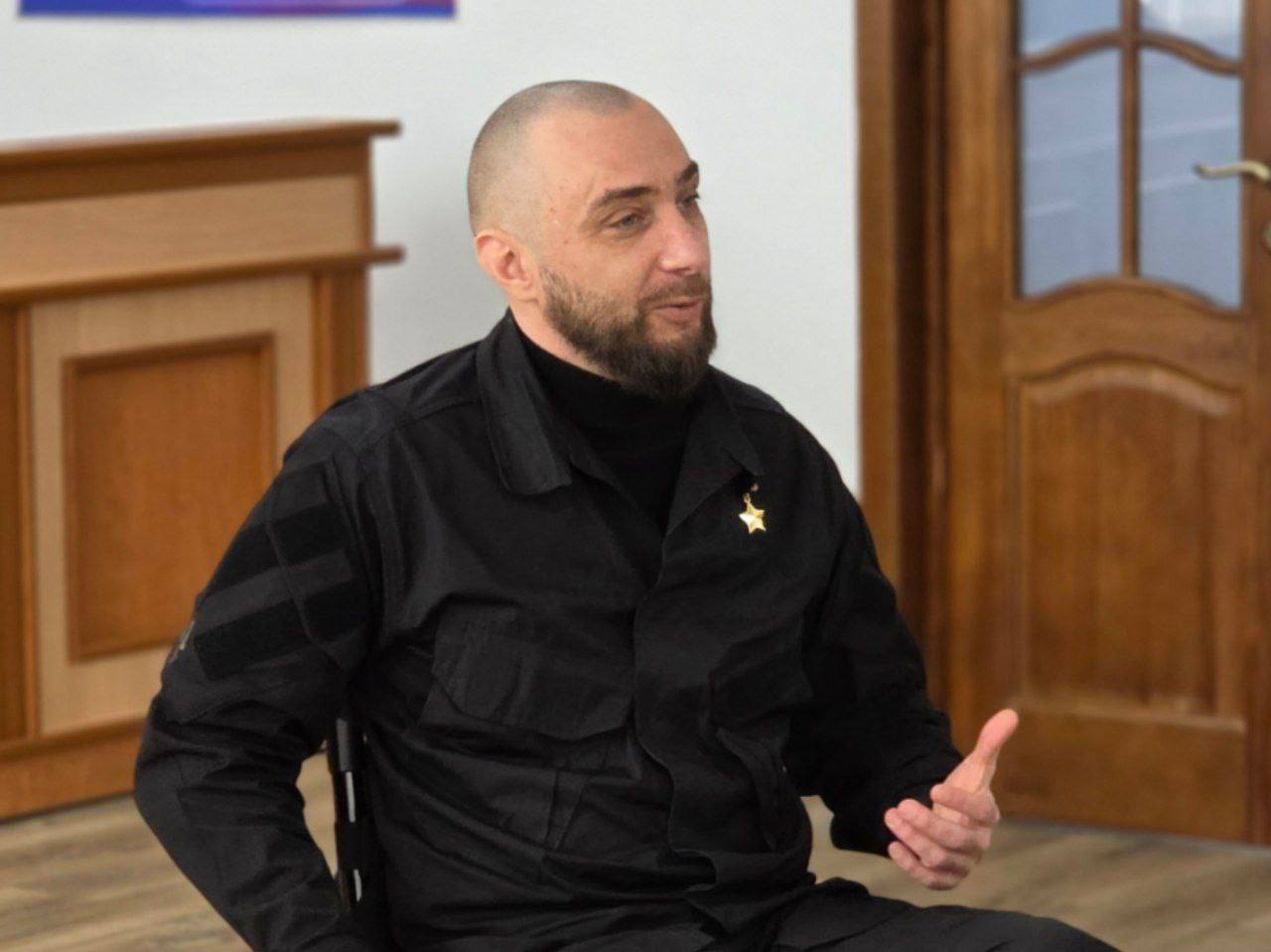 В Белгороде состоялась встреча сотрудников и ветеранов органов внутренних дел с Героем России Вячеславом Воробьевым