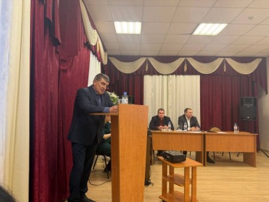 Олег Медведев: 18 февраля состоялась встреча с жителями села Быковка