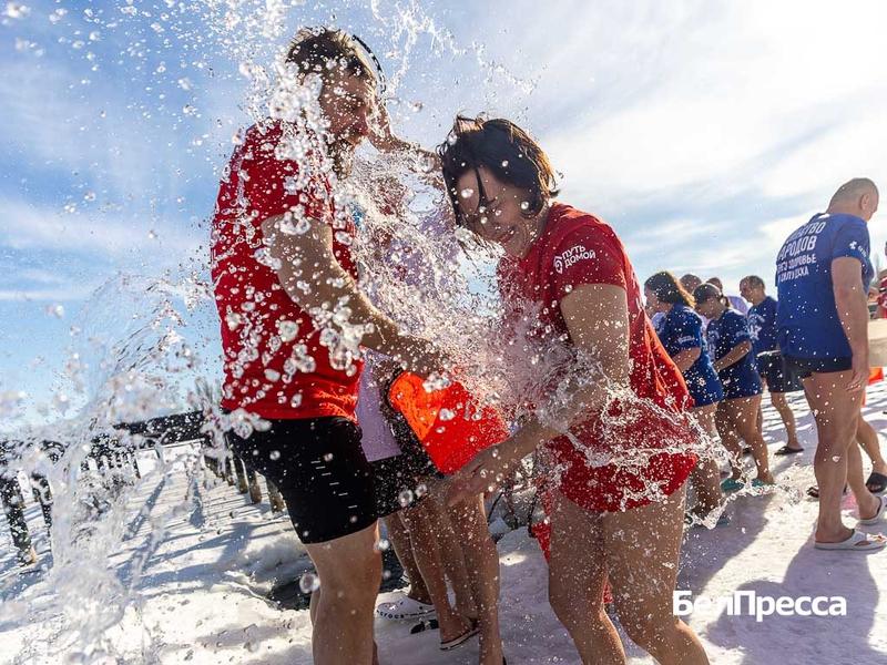 Белгородский клуб закаливания провёл акцию «Быть здоровым – это модно!»
