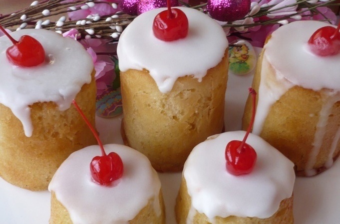 Вкусные ромовые бабы для весёлого праздника Пасхи