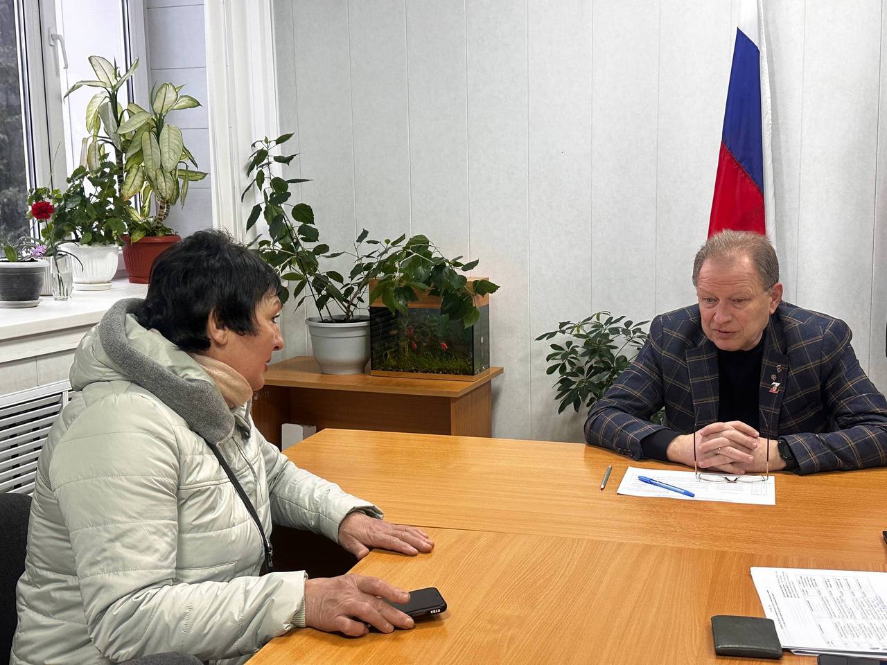 Алексей Дыбов: Провёл личный приём граждан Валуйской территории