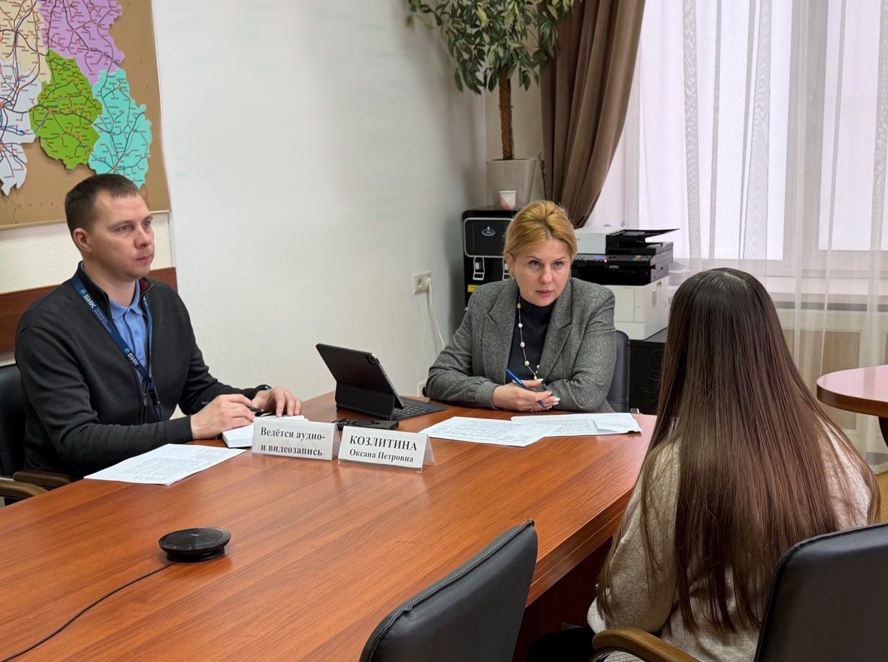 Министр строительства области Оксана Козлитина провела очередной личный прием граждан