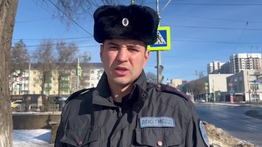 В Белгороде на перекрёстках, где не работают светофоры, продолжают дежурить регулировщики