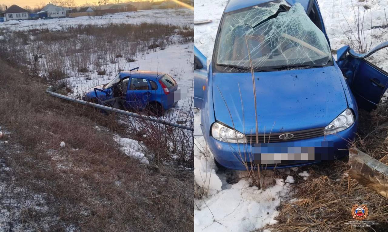 #СВОДКА_ДТП. По предварительным данным, вчера около 07 часов 10 минут на 51 км автодороги «Белгород - Шебекино - Волоконовка» Шебекинского округа 38-летняя женщина, управляя автомобилем «Ваз 11193», не выбрала безопасную...