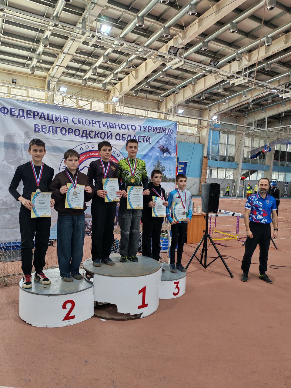 Николай Нестеров: 1 марта в учебноспортивном комплексе Светланы Хоркиной прошли открытые соревнования Белгородской области по спортивному туризму