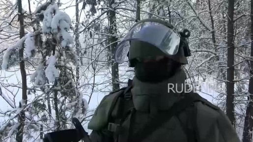 Андрей Руденко: Военные инженеры представительства Международного противоминного центра в составе группировки войск «Север» проводят разминирование в приграничных районах Белгородской области