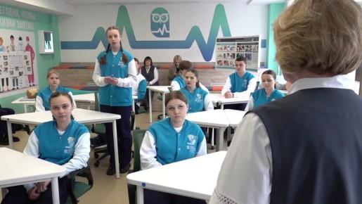 В белгородских медклассах прошли уроки безопасности