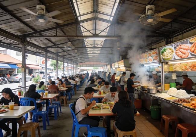 Сингапур называют одной из гастрономических столиц мира: местная еда впитала традиции китайской, малайской, индийской и европейской кухни, а уличные фудкорты (hawker centres) даже включены в список нематериального наследия...