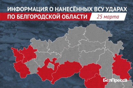 За сутки при атаках ВСУ на Белгородскую область погибли 3 человека