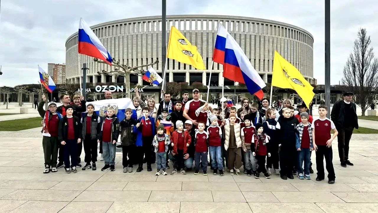 Андрей Миськов: Более двухсот юных футболистов Белгородской области по приглашению Российского футбольного союза посетили матч сборных России и Никарагуа