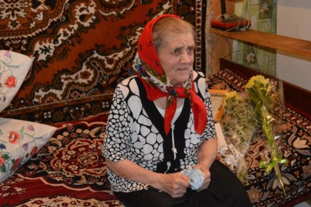 Сегодня жительница села Сергиевка Елена Васильевна Бойко отмечает свой 95-летний юбилей