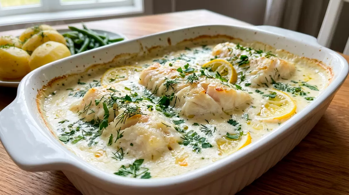 Рыба в сливочно-лимонном соусе: ужин за считанные минуты