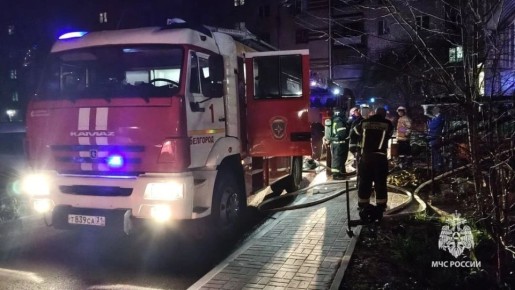 66-летнюю женщину нашли мёртвой в сгоревшей квартире в Белгороде