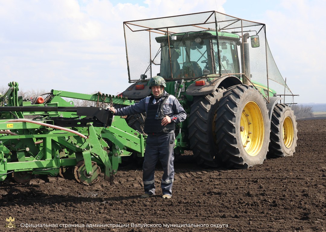 Весенняя посевная кампания набирает обороты в Валуйском округе