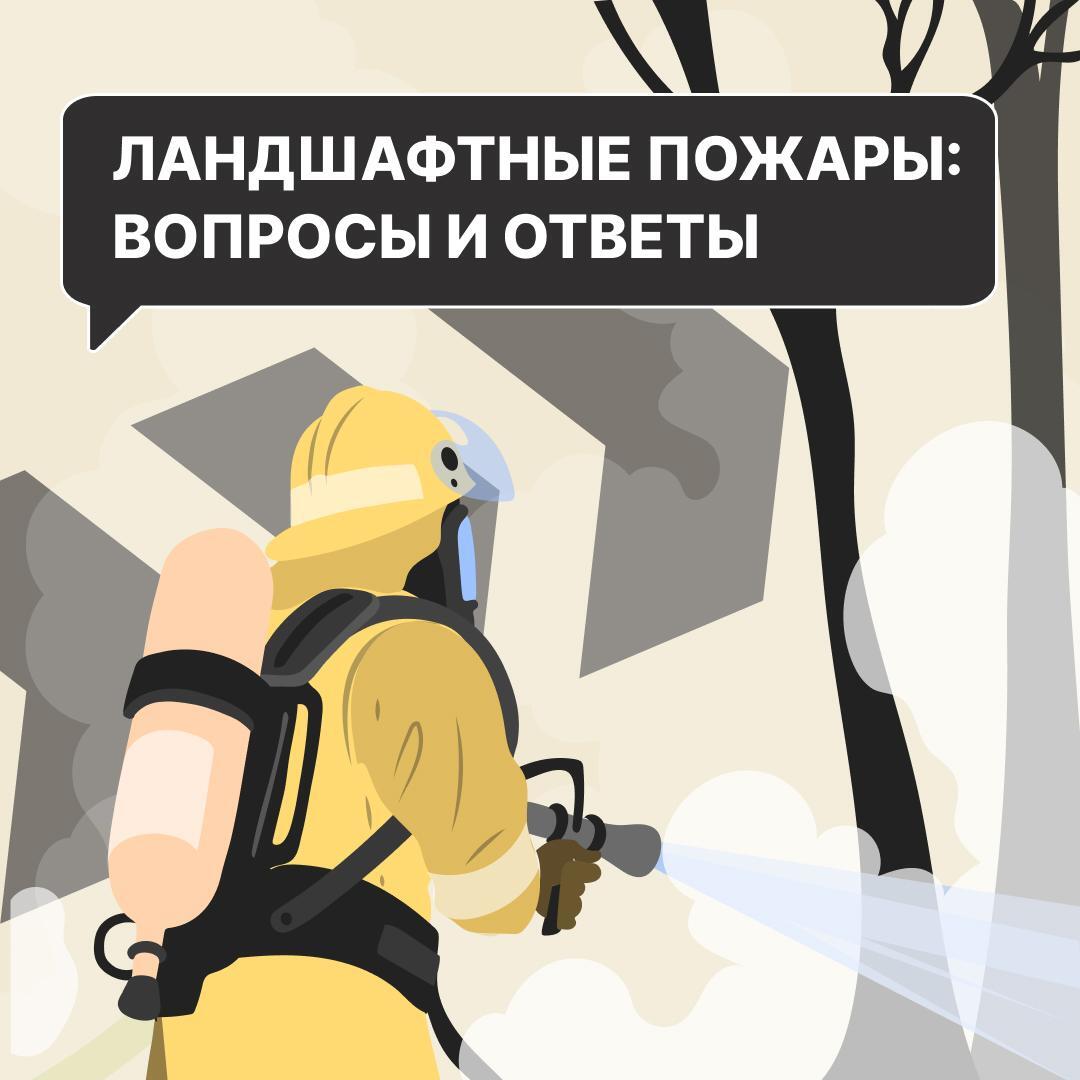 Внимание! Ландшафтные пожары – это серьёзная угроза!