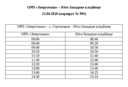 Бесплатные автобусы к кладбищам запустят в Белгороде на Пасху