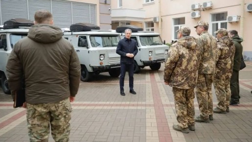 Белгородским спецподразделениям передали пять бронеавтомобилей с системами РЭБ