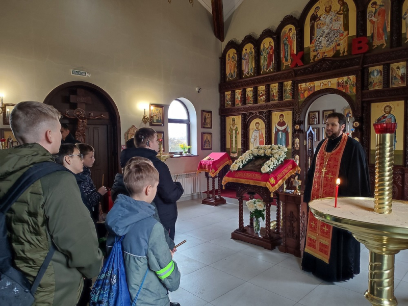 Общественный совет при ОМВД России по Белгородскому району организовал для кадетов экскурсию в храм