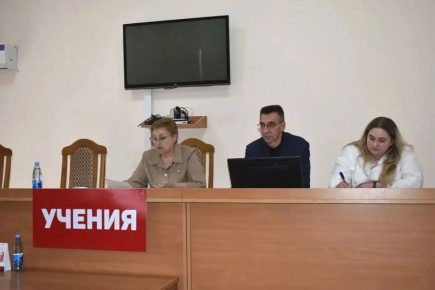 В Ракитянском округе прошли командно-штабные учения