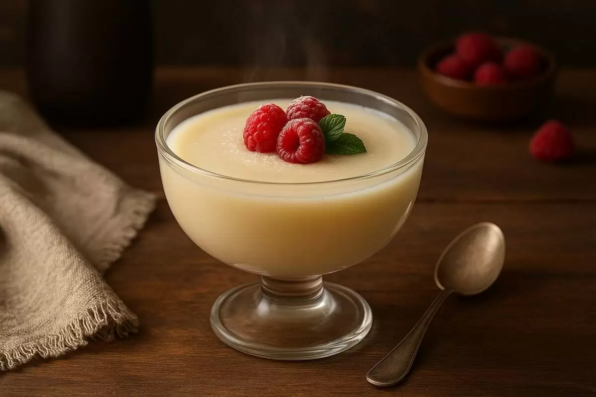 Нежный сливочный кисель: десерт, который становится любимым