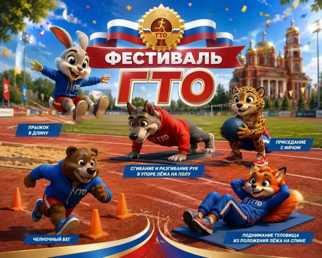 Олег Медведев: Фестиваль ГТО: наши юные чемпионы!