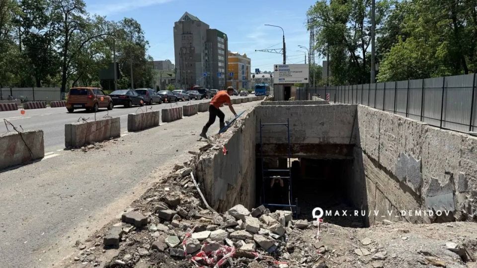 В Белгороде завершили демонтаж поземного перехода «Энергомаш»