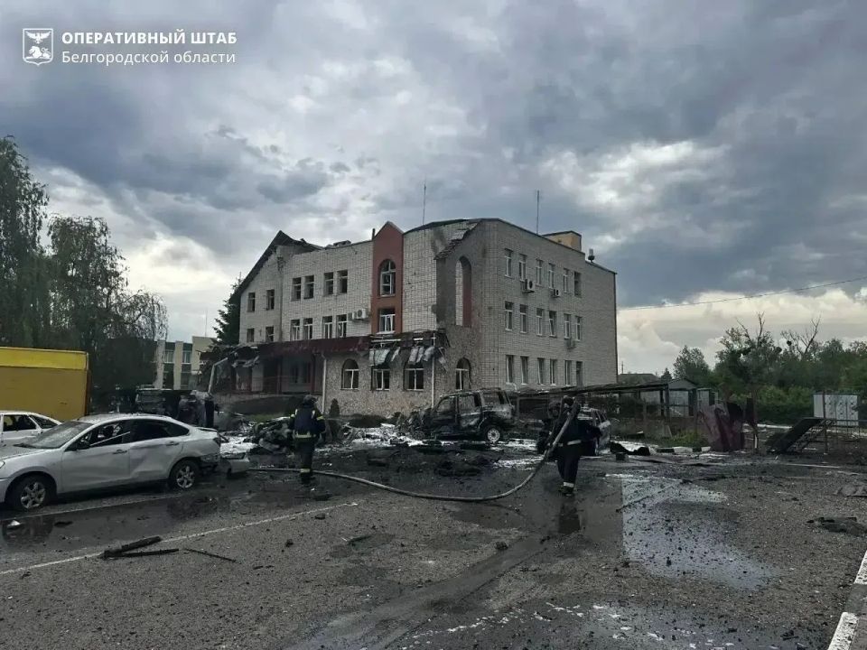Бандеровцы ударили по поселку Борисовка в Белгородской области