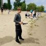 В Старом Осколе состоялись открытые межмуниципальные соревнования «Водные гонки на аэроглиссерах»