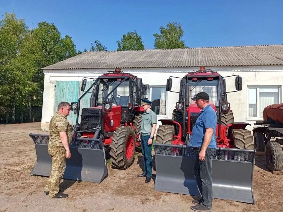В рамках реализации нацпроекта «Экологическое благополучие» в Белгородскую область поступила новая лесохозяйственная техника
