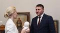 Врио губернатора Белгородской области встретился с Еленой Мильской