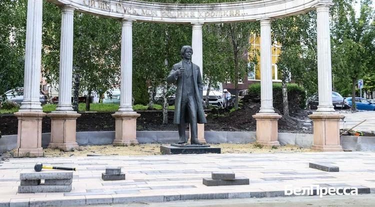 Есенинский сквер в Белгороде станет музеем под открытым небом