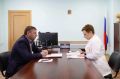 Врио губернатора провёл рабочую встречу с главным врачом детской областной больницы и руководителем белгородского Фонда помощи раненым детям Ириной Кизиловой