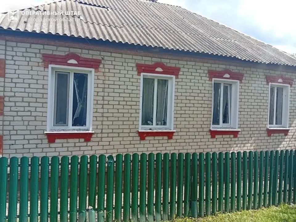 Во время ракетного обстрела в ракитянской Лаптевке пострадала женщина