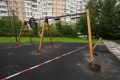 В Комсомольском сквере в Белгороде продолжается благоустройство