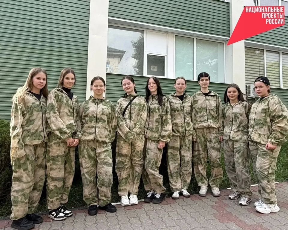 Наши девушки проходят проверку на прочность в Центре военно-спортивной подготовки и патриотического воспитания молодёжи «ВОИН»