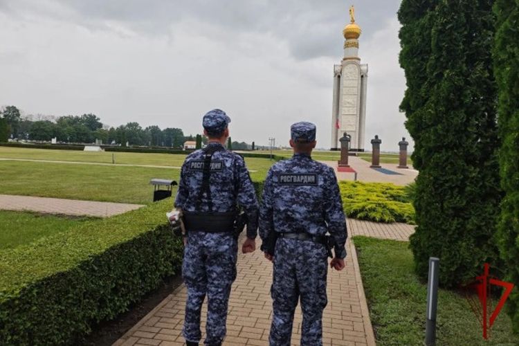 Росгвардейцы обеспечили охрану общественного порядка в период проведения мероприятий посвящённых 83 годовщине Прохоровского танкового сражения