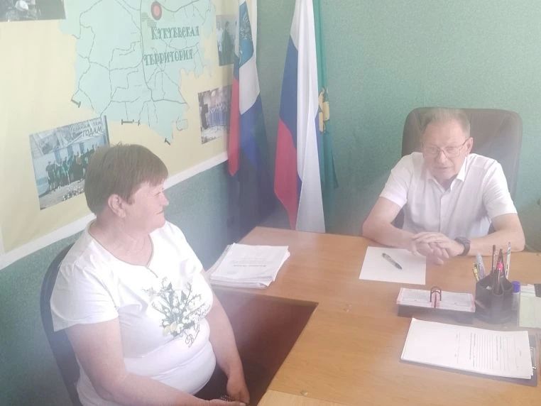 Алексей Дыбов: Провёл приём граждан в селе Кукуевка