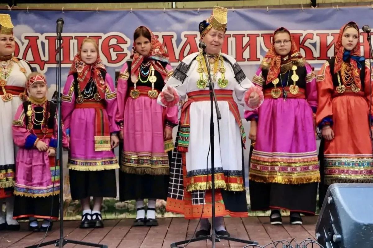 В селе Подсереднее Алексеевского округа состоялся Межрегиональный фольклорный фестиваль «На родине Маничкиной»