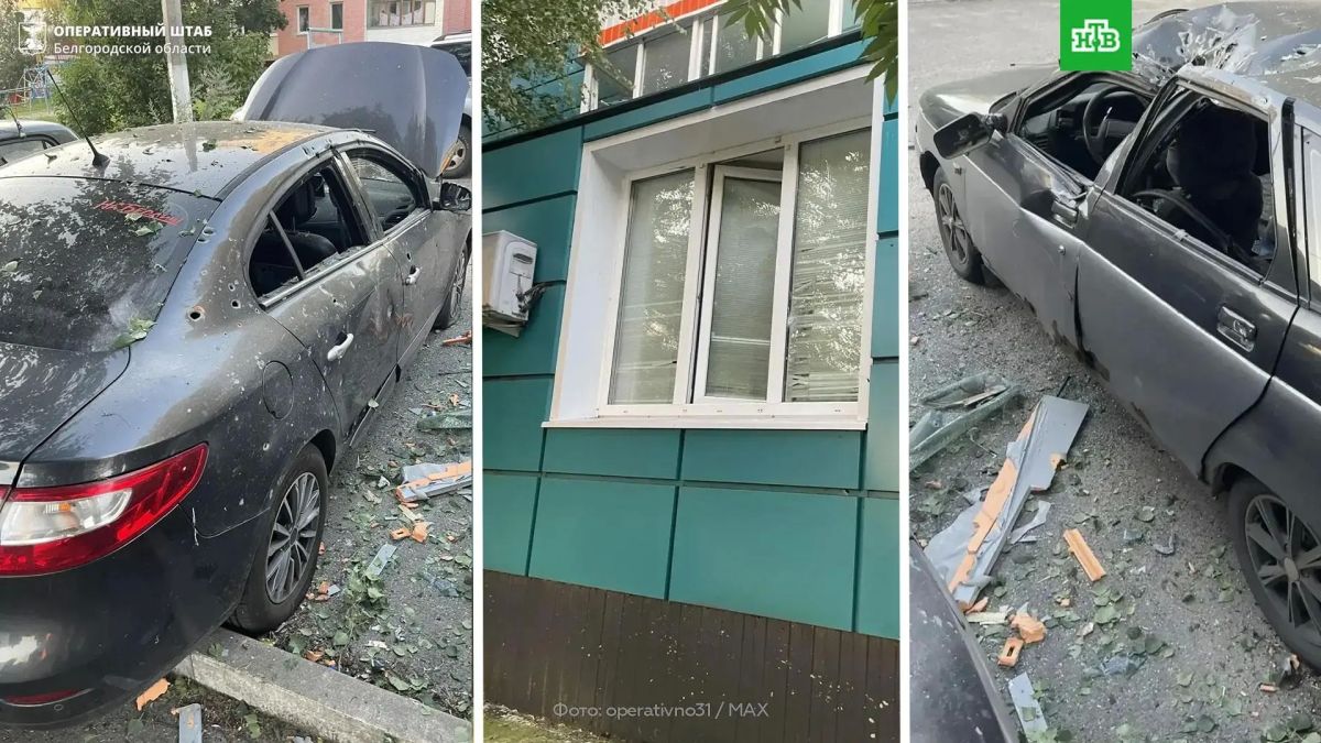 Пятеро мирных жителей пострадали во время атаки БПЛА в поселке Разумное Белгородской области, сообщил оперштаб