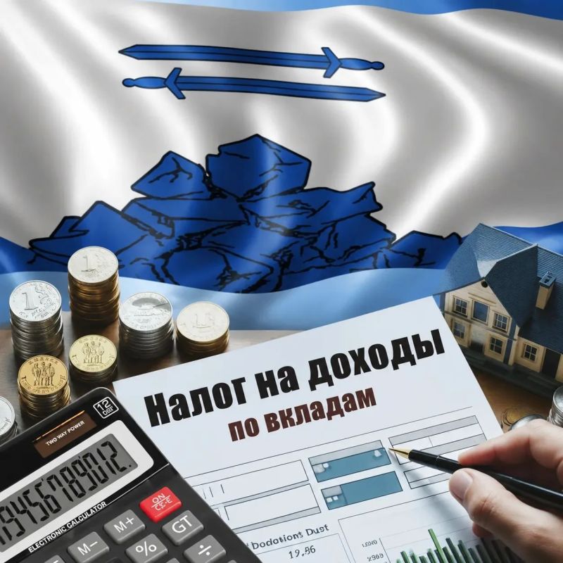 Налог на вклады в 2026 году: с какой суммы, сколько и когда уплатить