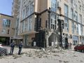 Ещё кадры с места атаки БПЛА в Белгороде