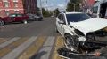 #СВОДКА_ДТП. По предварительным данным, вчера около 09 часов 00 минут на пр. Славы г. Белгорода 33-летняя женщина, управляя автомобилем «Мерседес Бенц», допустила проезд перекрестка на запрещающий сигнал светофора и...