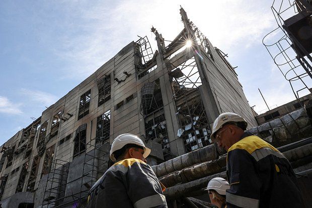 Минобороны: ВС России атаковали Одесскую ТЭЦ и семь электроподстанций на Украине